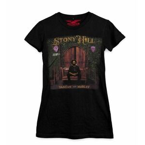 Stony Hill Damian Marley JR Gong Fall Tour 2017 Black Unisex Size S